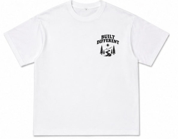 “BUILT DIFFERENT” Short Sleeve T-Shirt