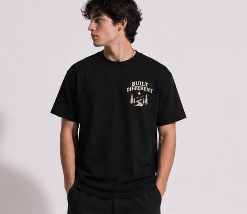 “BUILT DIFFERENT” Short Sleeve T-Shirt