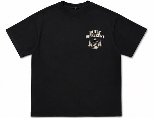 “BUILT DIFFERENT” Short Sleeve T-Shirt